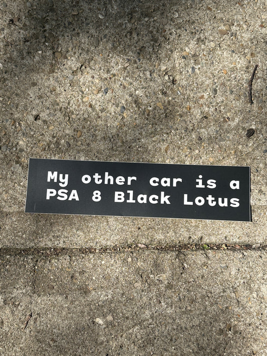 MY OTHER CAR BUMPER STICKER