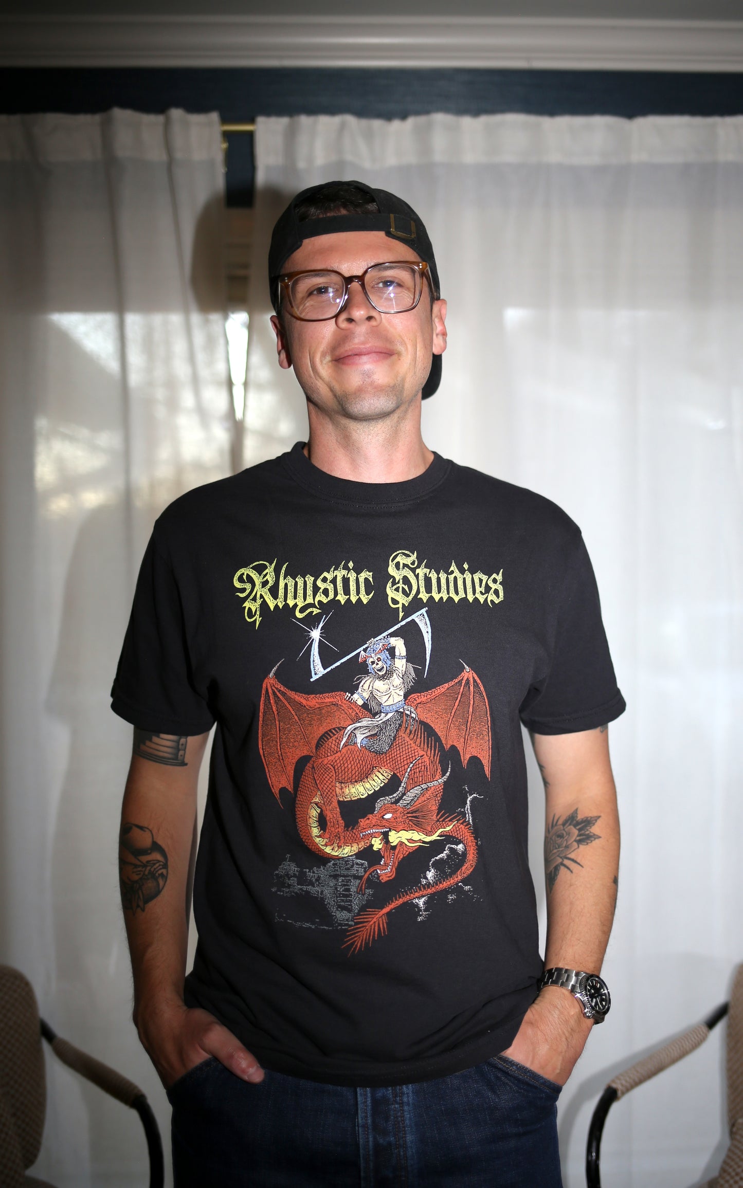 RHYSTIC STUDIES BIG-ASS DRAGON TEE! Artist Series #2