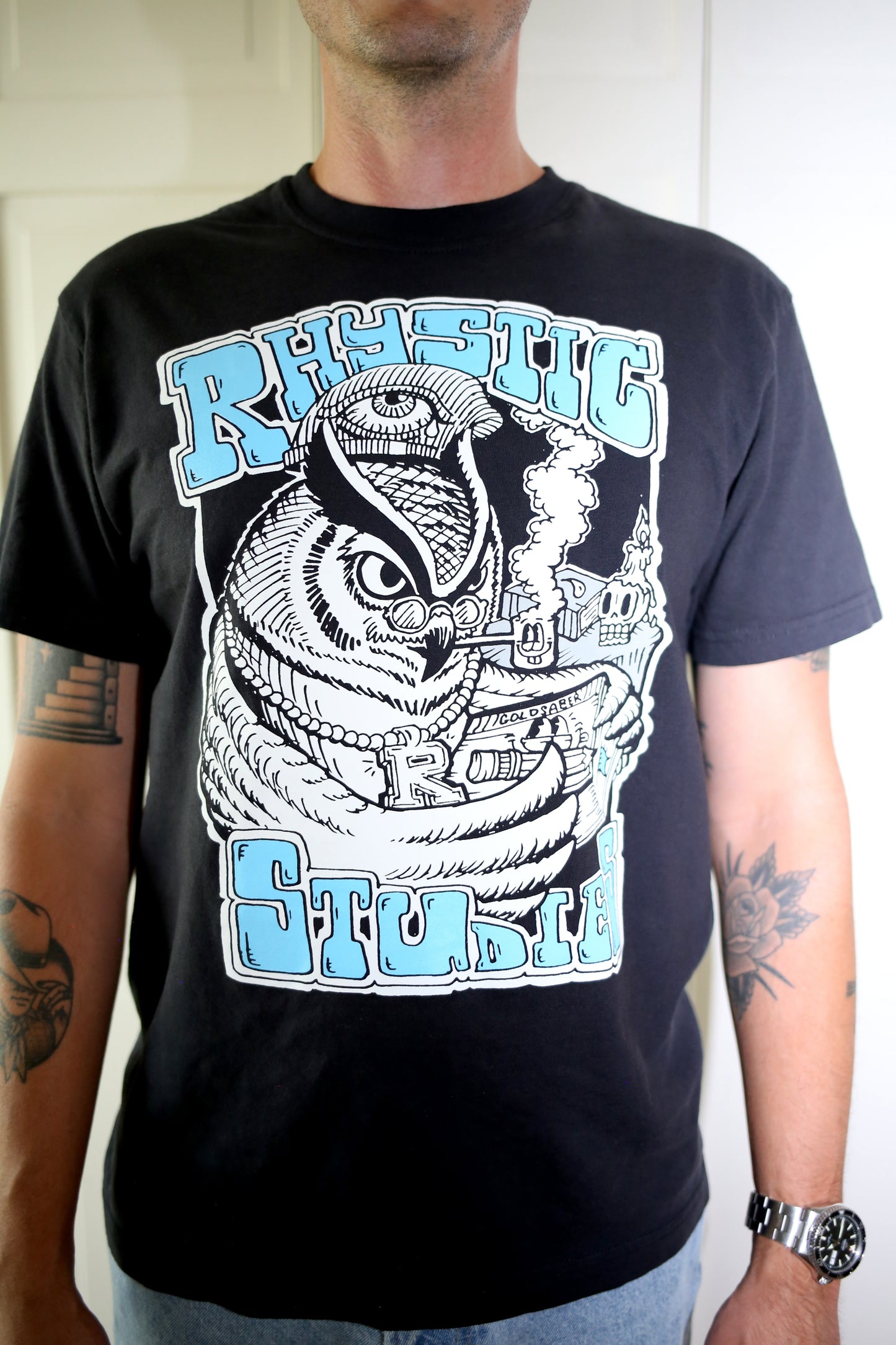 RHYSTIC STUDIES X GOLDSABER TEE! - PREORDER!