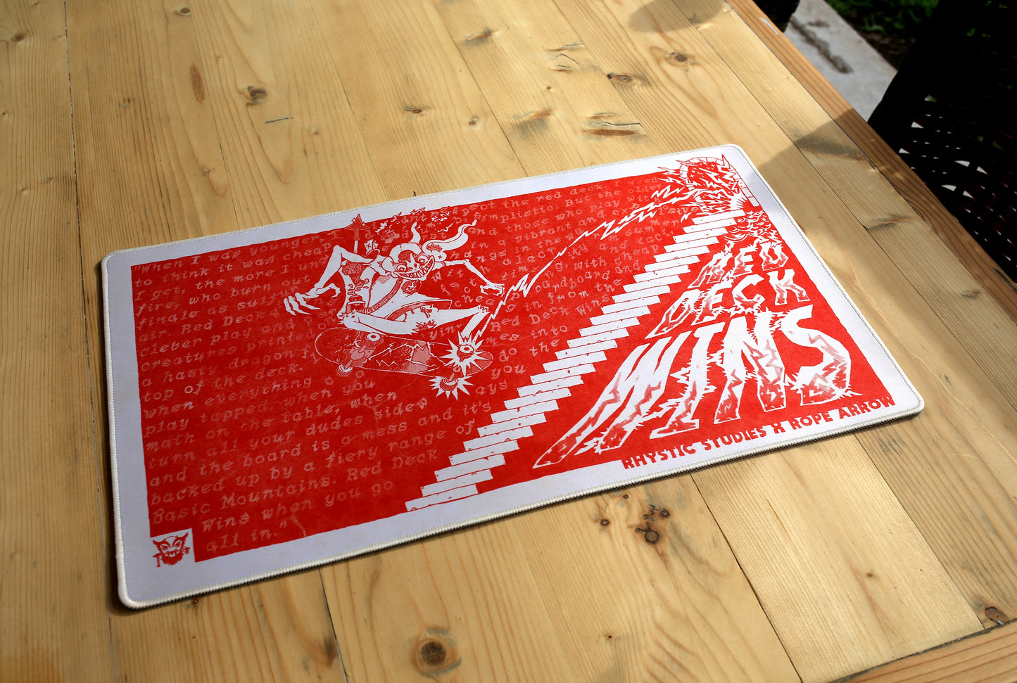 RED DECK WINS Playmat - Rhystic Studies Artist Series #3 - PREORDER