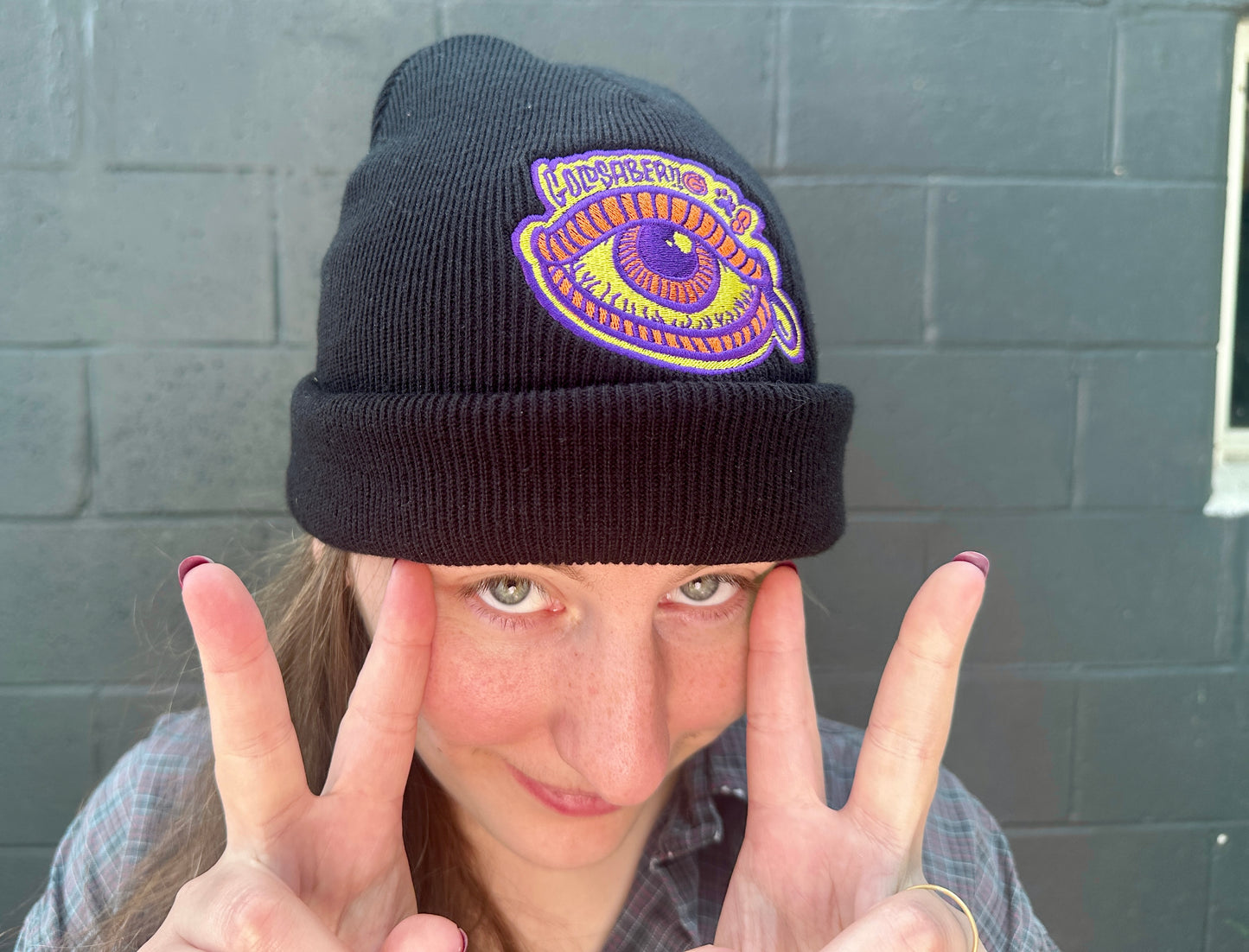 THE GOLDSABER EYEBALL BEANIE - Preorder!