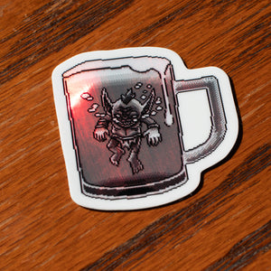 RETRO RONALD - CASCADE CASCADE STICKER