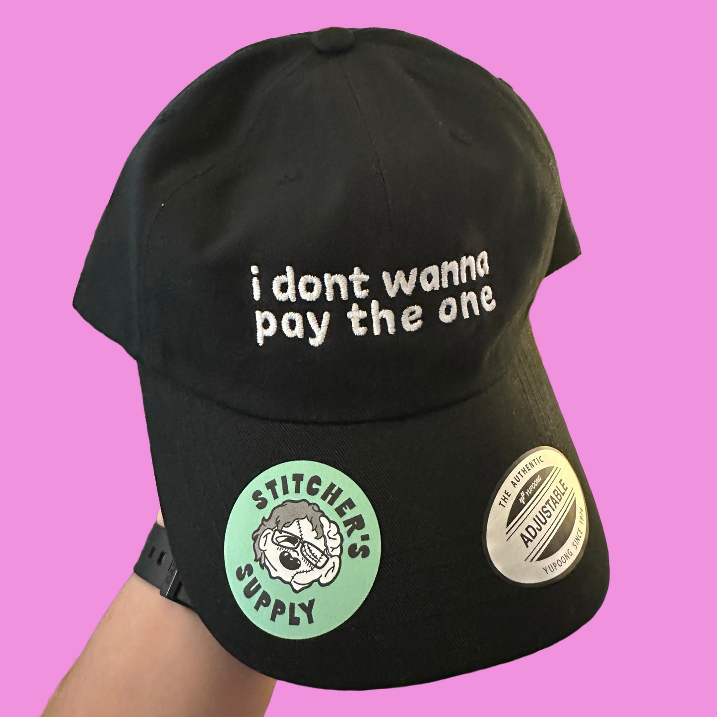 i don't wanna pay the one - sadboi hat #1